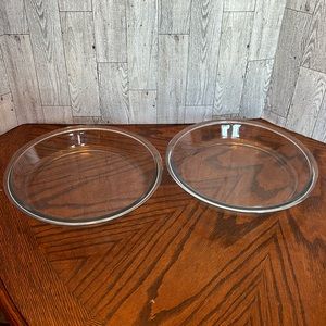 Glass Pie Pans
